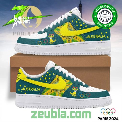 Australia Mascot Olympic Paris 2024 Air Force 1 Shoes