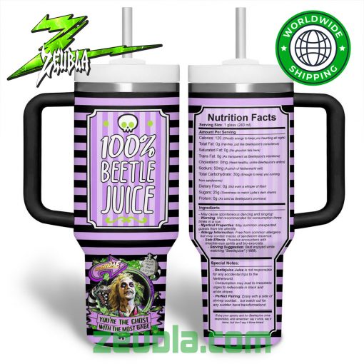 Beetlejuice Movie You’re The Ghost Stanley Tumbler