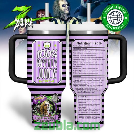 Beetlejuice Movie You’re The Ghost Stanley Tumbler