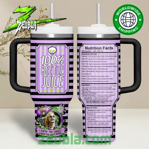 Beetlejuice Movie You’re The Ghost Stanley Tumbler