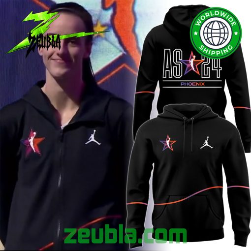 Caitlin Clark Team All Star Phoenix 2024 WNBA Hoodie