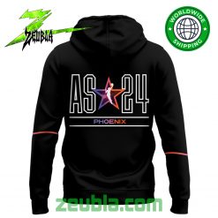 Caitlin Clark Team All Star Phoenix 2024 WNBA Hoodie5