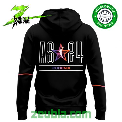 Caitlin Clark Team All Star Phoenix 2024 WNBA Hoodie