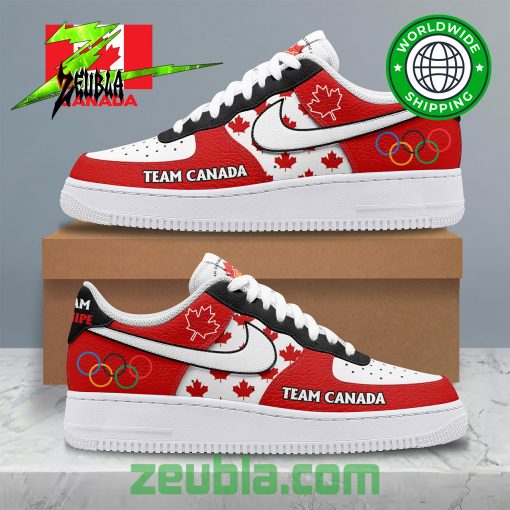 Canada Team Olympic Paris 2024 Air Force 1 Shoes