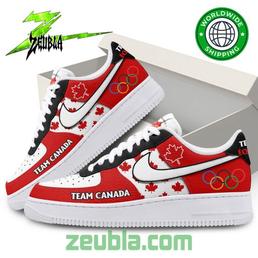 Canada Team Olympic Paris 2024 Air Force 1 Shoes