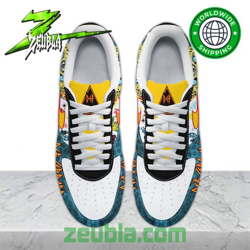 Def Leppard Artwork Premium Nike Air Force 1 Shoes