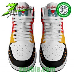 Def Leppard Hard Rock Band Air Jordan High Top Shoes2