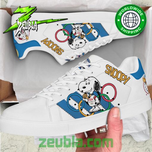 Dream Big Snoopy Olympic 2024 Stan Smith Shoes