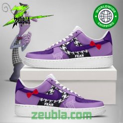 Fear Inside Out 2 Theme Nike Air Force 1 Shoes