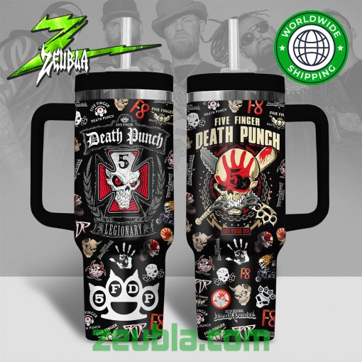 Five Finger Death Punch Dark Gothic Stanley Tumbler