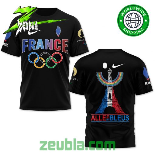 France Allez Les Bleus Olympic Paris 2024 T-Shirt