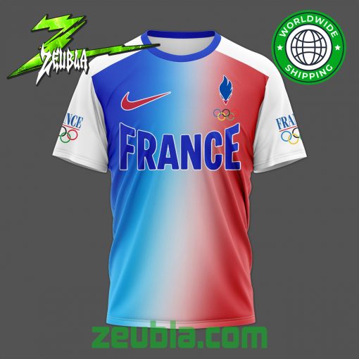 France Team Olympic Paris 2024 Premium T-Shirt