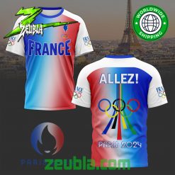 France Team Olympic Paris 2024 Premium T-Shirt