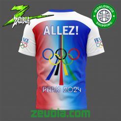 France Team Olympic Paris 2024 Premium T Shirt2