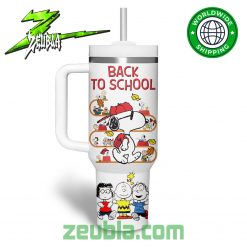 Gobble Up Snoopy Back To School Stanley Tumbler