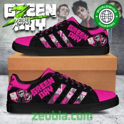 Green Day Band Purple Stan Smith Shoes