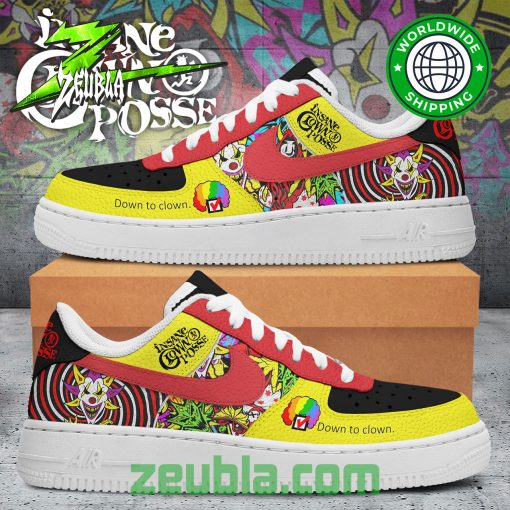 Insane Clown Down With the Clown Song Air Force 1 Shoes