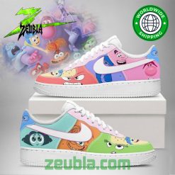 Inside Out 2 Theme Nike Air Force 1 Shoes