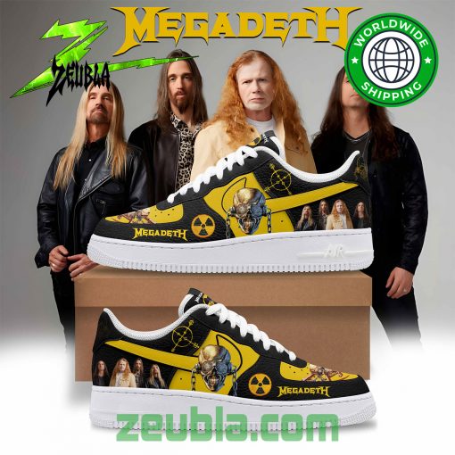 Megadeth Rock Band Nike Air Force 1 Shoes