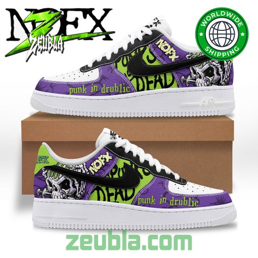 NOFX Punks Not Dead Premium Air Force 1 Shoes