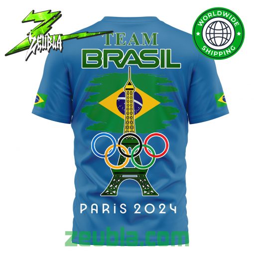 Olympic Game Team Brazil Paris 2024 T-Shirt