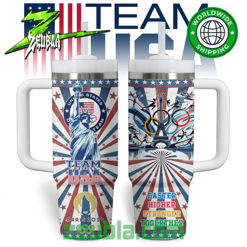 Olympic Paris 2024 Team USA Premium Stanley Tumbler