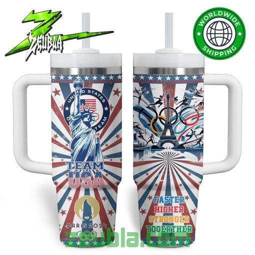 Olympic Paris 2024 Team USA Premium Stanley Tumbler