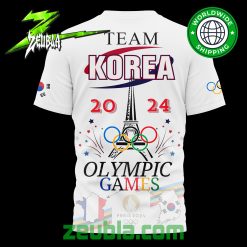 Paris 2024 Team Korea Olympic Game T Shirt