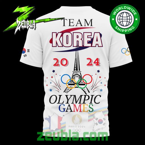 Paris 2024 Team Korea Olympic Game T-Shirt