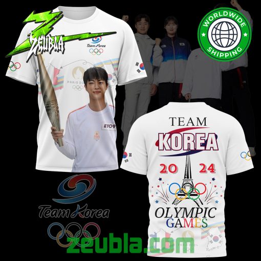 Paris 2024 Team Korea Olympic Game T-Shirt