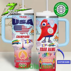 Team USA Champions Paris 2024 Stanley Tumbler