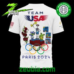 Team USA Skeleton Olympic Game Paris 2024 T Shirt1