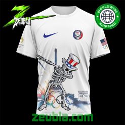 Team USA Skeleton Olympic Game Paris 2024 T-Shirt