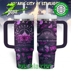 Velaris City Of Starlight Purple Stanley Tumbler