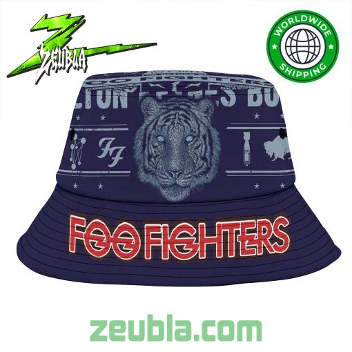 Foo Fighters Tiger Navy Bucket Hat