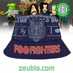 Foo Fighters Tiger Navy Bucket Hat